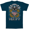 Navy Full Print Eagle T-shirt