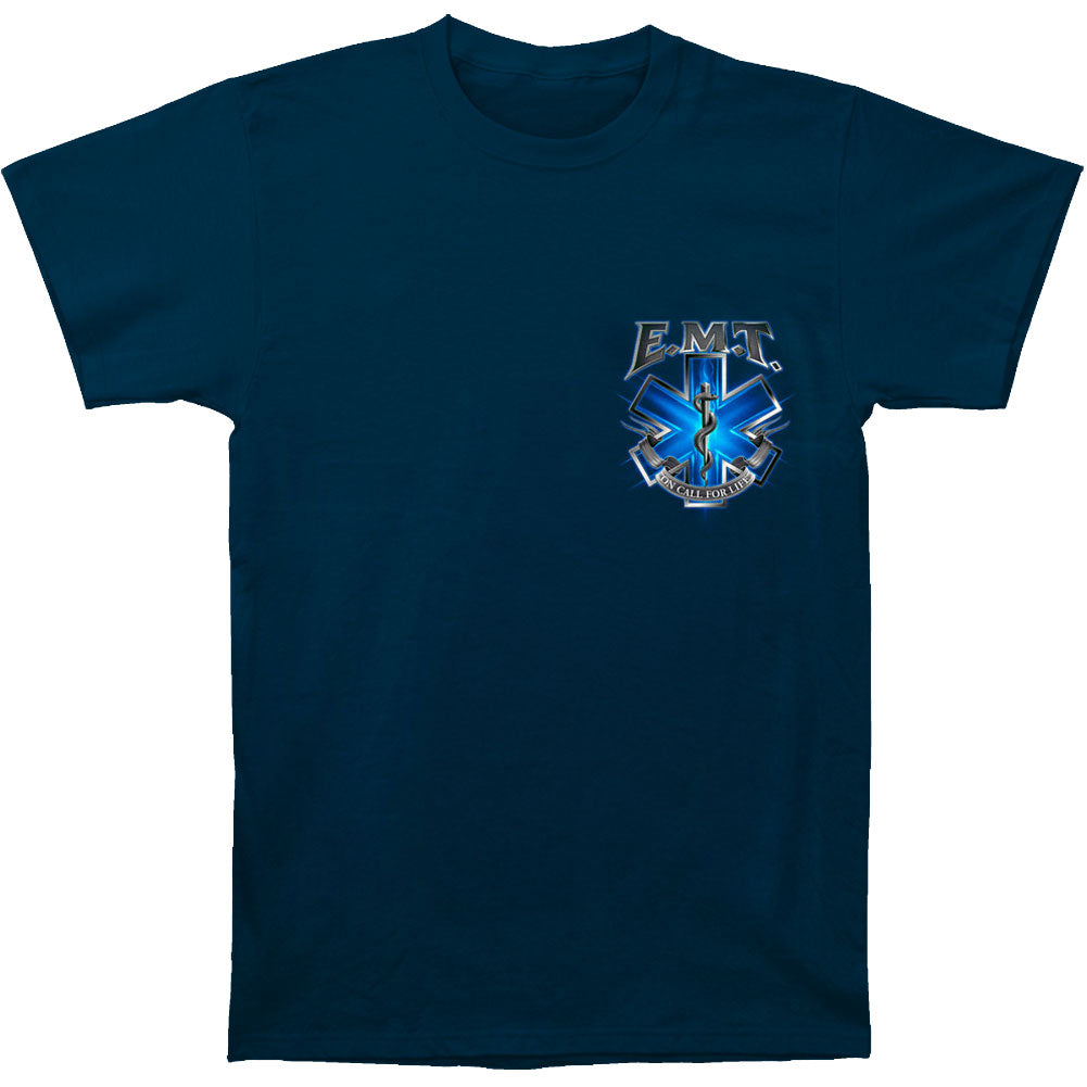 Novelty On Call For Life EMT T-shirt