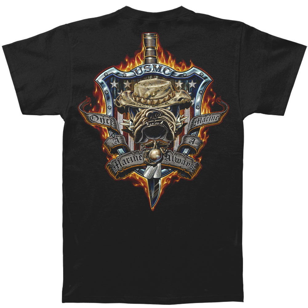 Novelty Once And Always A Marine T-shirt