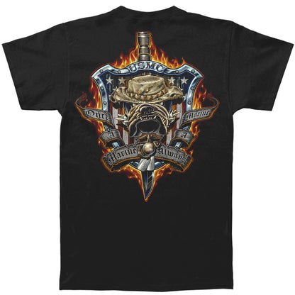 Novelty Once And Always A Marine T-shirt