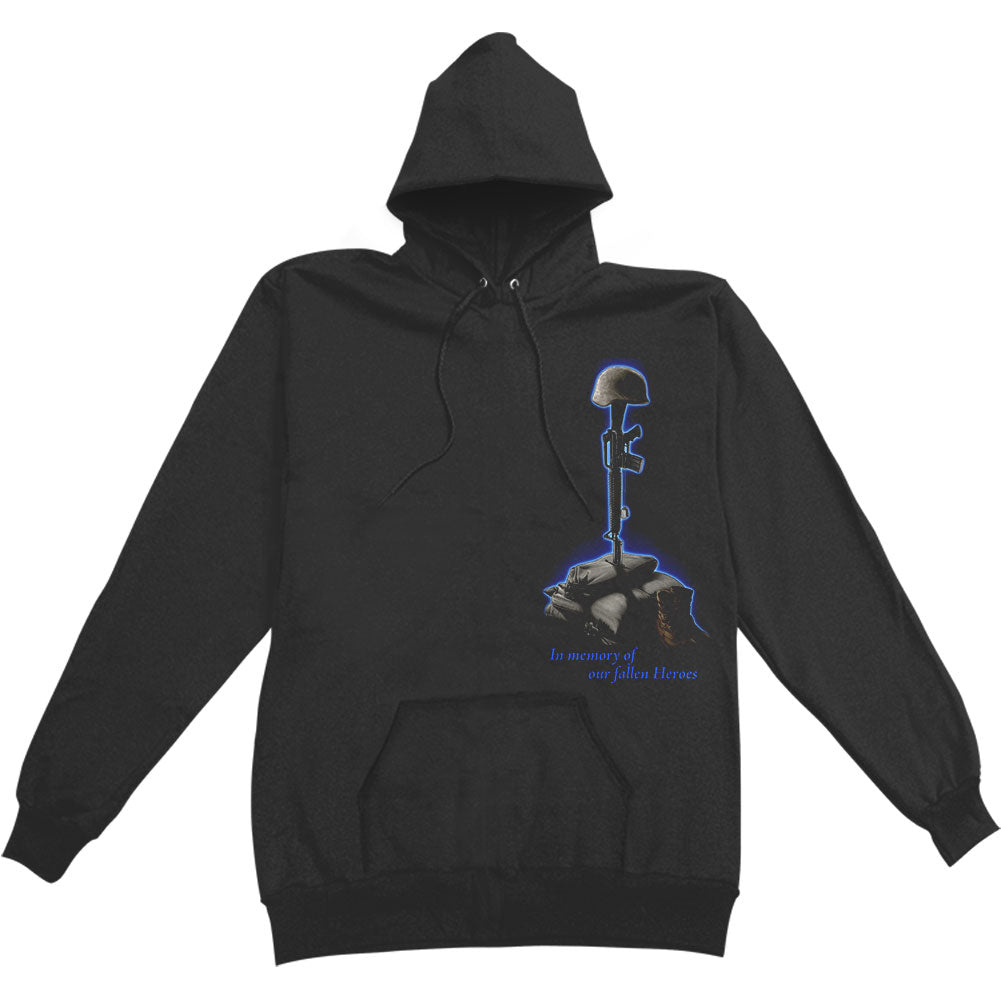Novelty Soldiers Cross Hooded Sweatshirt