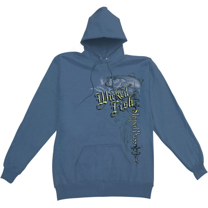 Novelty Striped Bass Hooded Sweatshirt