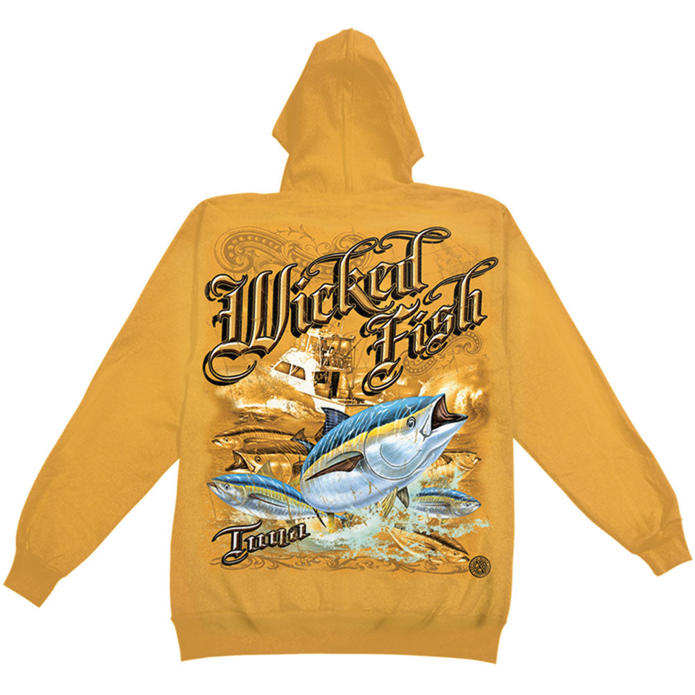 Novelty Tuna Gold Hooded Sweatshirt