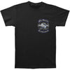 US Air Force Steel Wings Biker Rockers Silver Foil T-shirt