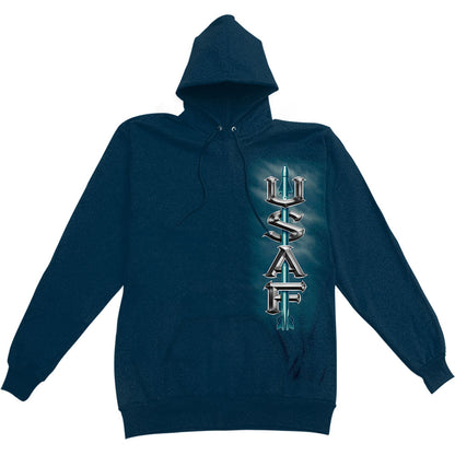 Novelty USaf Air Force Missle Hooded Sweatshirt