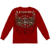 USMC Prid Duty Honor Stars Foil Stamp Long Sleeve