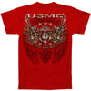 USMC Pride Duty Honor Stars Silver Foil T-shirt