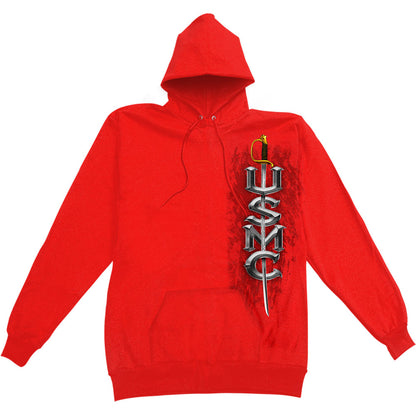 Novelty USMC-Semper Fidelis Hooded Sweatshirt