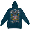 USn Navy Full Print Eagle Hooded Sweatshirt