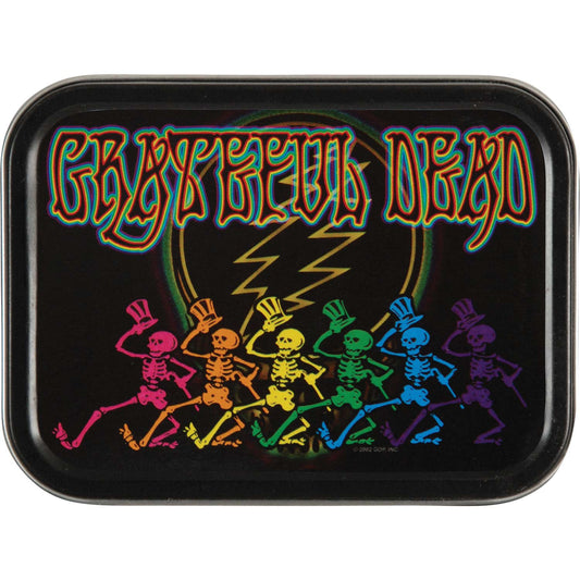 Grateful Dead Dancing Skeletons Stash Tin