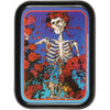 Skeleton Roses Stash Tin