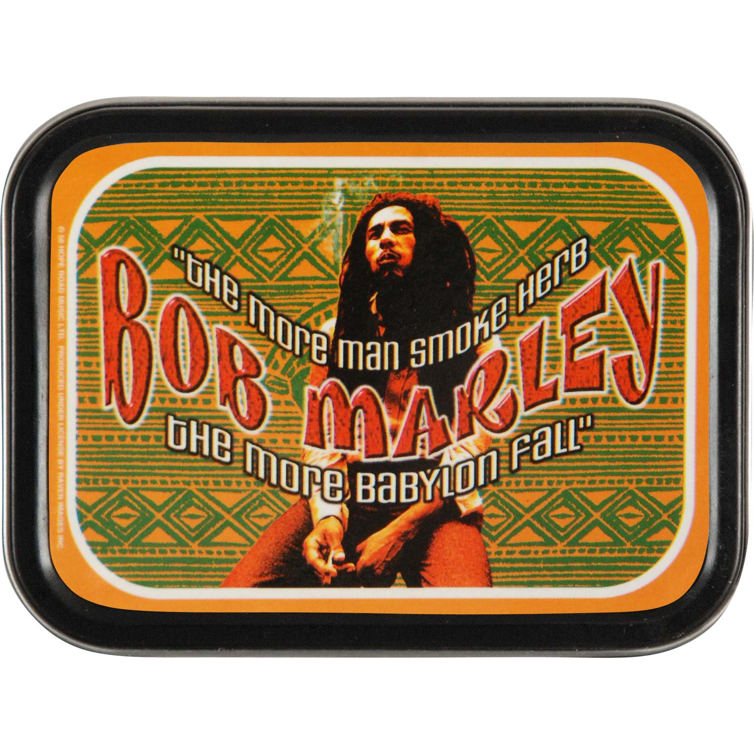Bob Marley Babylon Falls Stash Tin