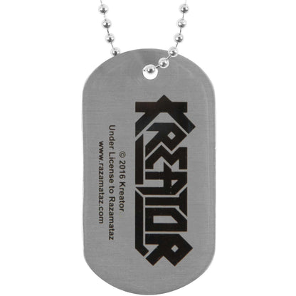 Kreator Pleasure To Kill Dog Tag Necklace