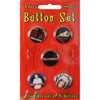 5 Button Set Collector Items