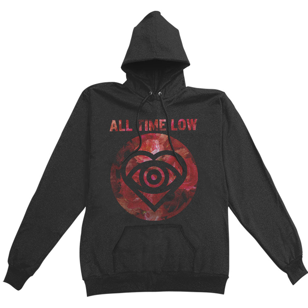 All Time Low Winter Flowers Girls Jr Hooded Sweatshirt