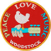 Love, Peace, & Music Embroidered Patch