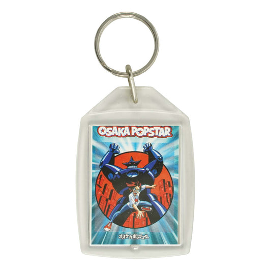 Osaka Popstar Robot Plastic Key Chain