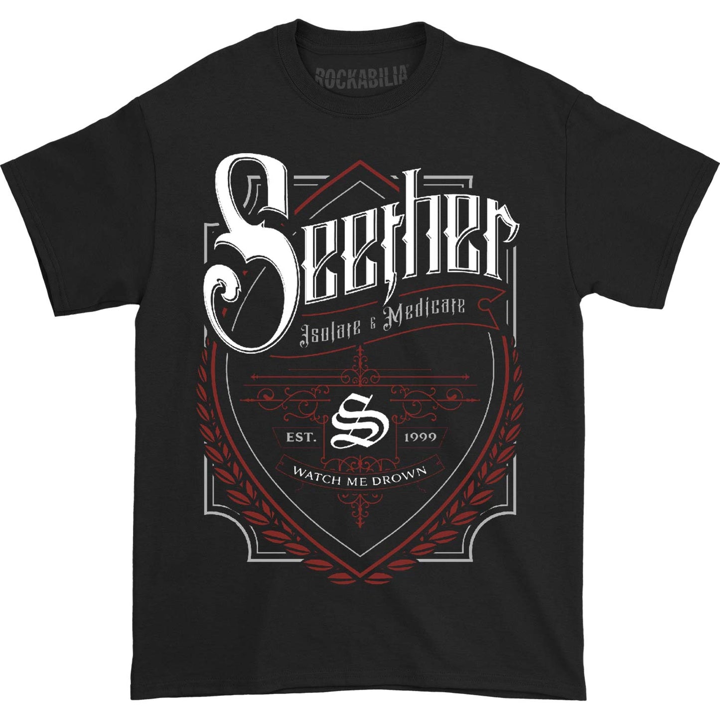 Seether Beer Label T-shirt
