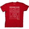 Weekend Plans Slim Fit T-shirt