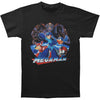 Mega Man Collage Slim Fit T-shirt