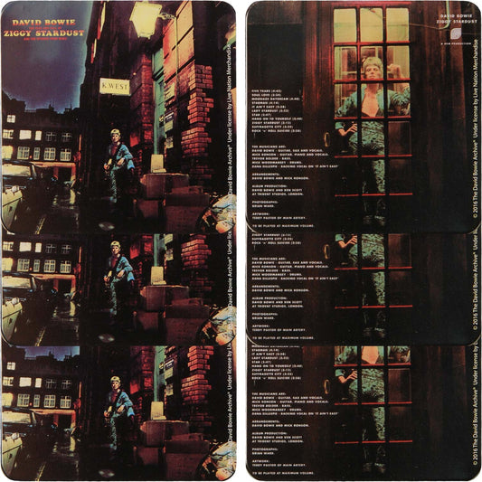 David Bowie Ziggy Stardust Coaster Set