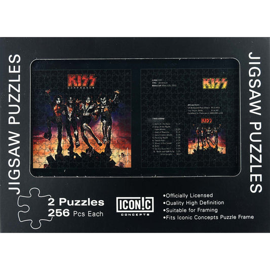 KISS Destroyer Dual Puzzle Pack Puzzle