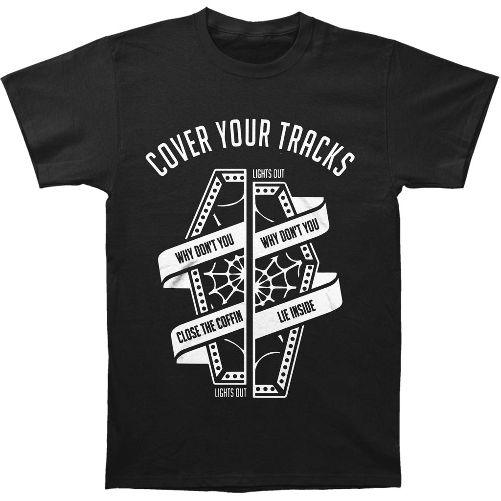 Cover Your Tracks Coffin Tee T-shirt