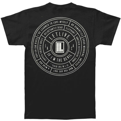 Letlive. Cycle Tee (Black) T-shirt