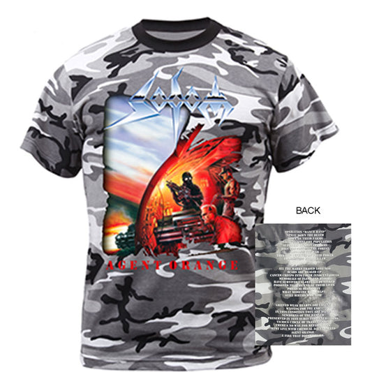 Sodom Agent Orange Camo T-shirt