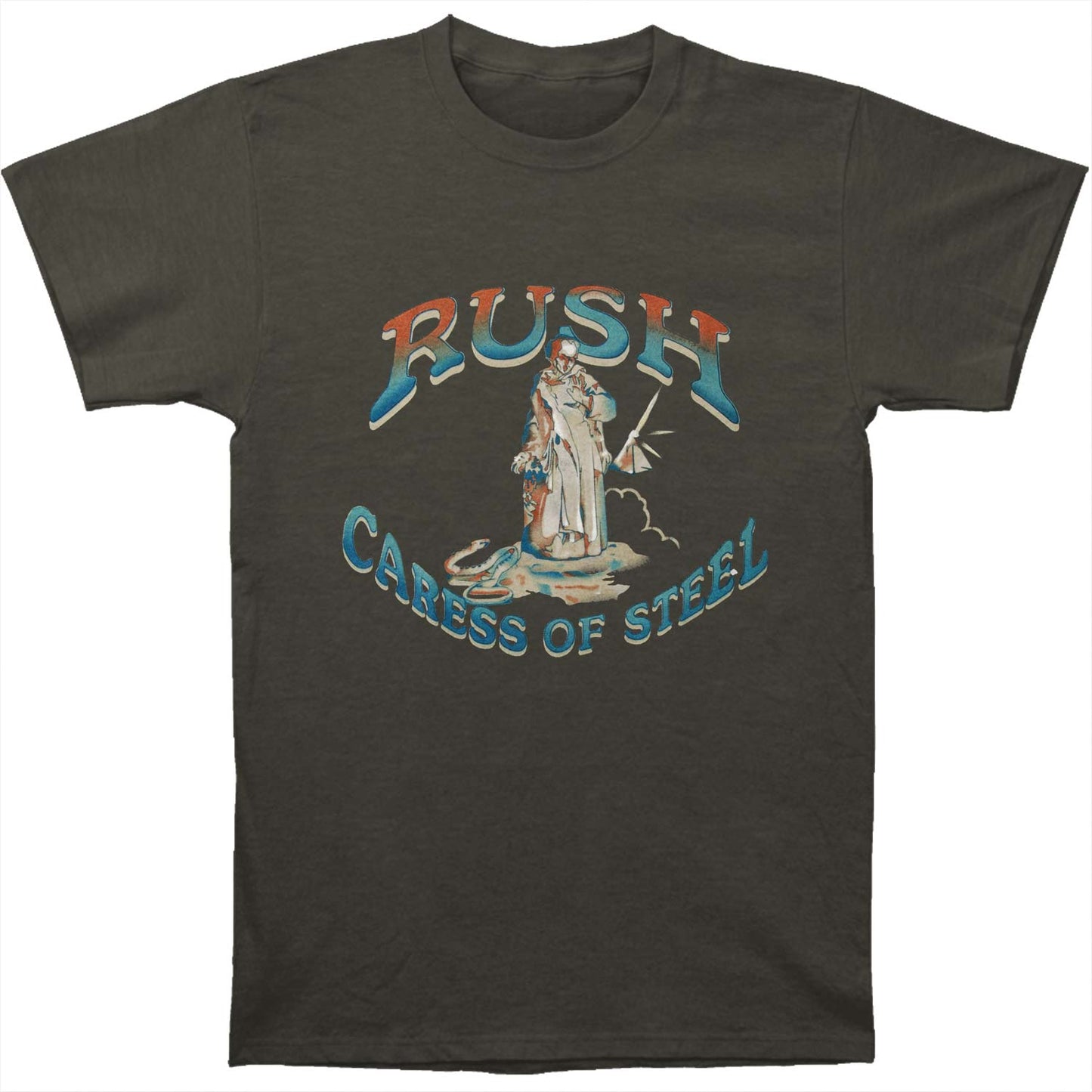 Rush Caress Washed Black Tee T-shirt