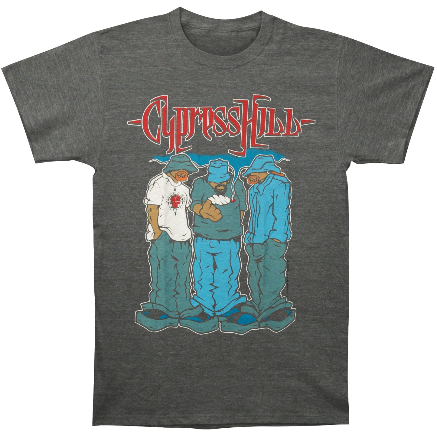 Cypress Hill Blunted Heather Grey T-shirt