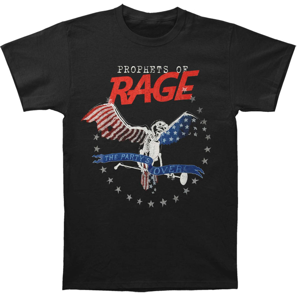 Prophets Of Rage Party's Over - Font Logo Slim Fit T-shirt 331413 ...