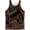 We Salute You 100% Poly Front/Back Print Mens Tank