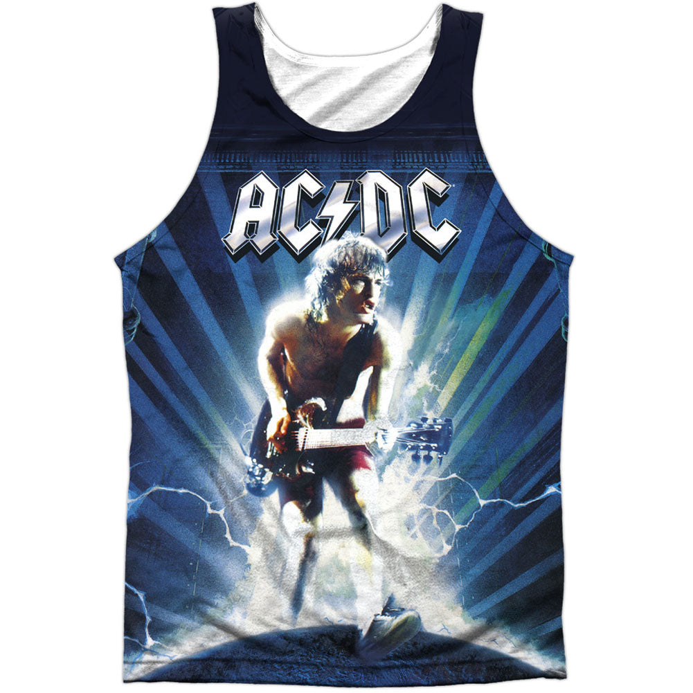 Lightning 100% Poly Mens Tank