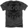 Black Ice Motion Adult Heather 40% Poly T-shirt