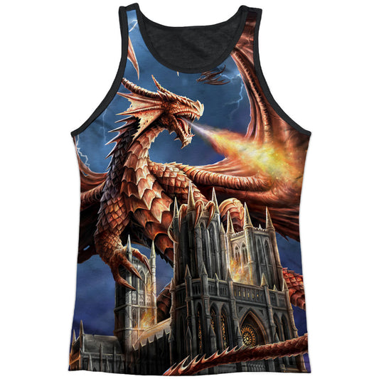 Dragon's Fury Black Back Mens Tank