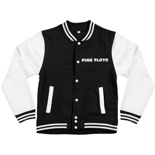Pink Floyd Dark Side Of The Moon Circle Logo (Back Print) Varsity Jacket
