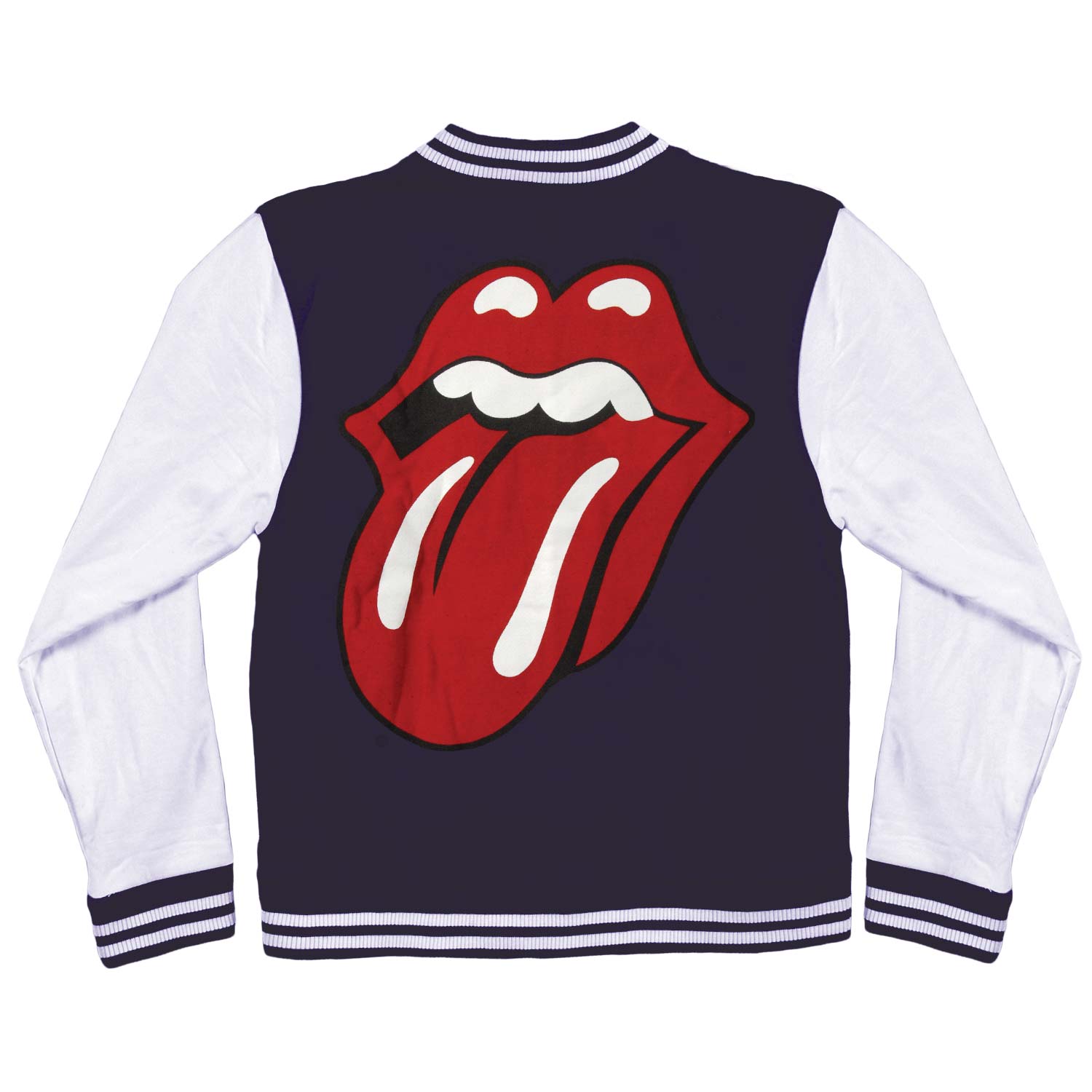 Rolling Stones Classic Tongue (Back Print) Varsity Jacket