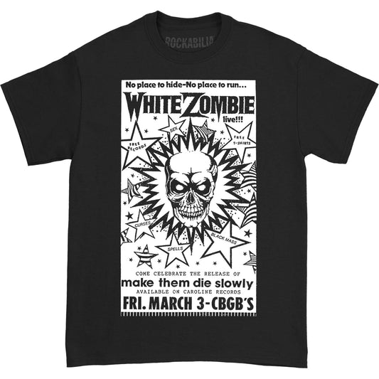 White Zombie CBGB Poster T-shirt