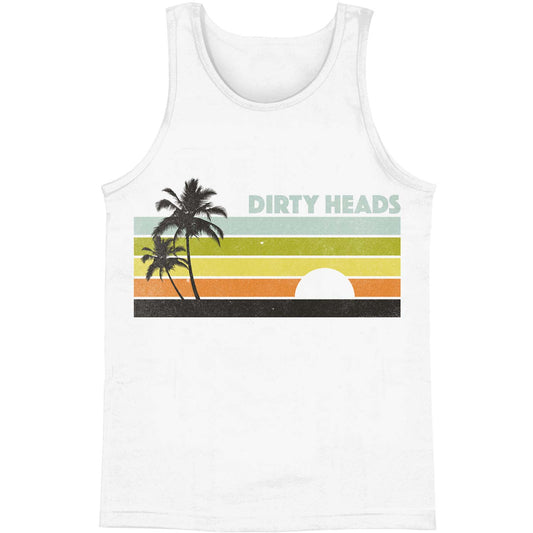 Retro Lines Mens Tank
