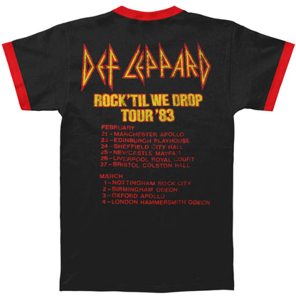 Pyromania Mens Ringer T Slim Fit T-shirt