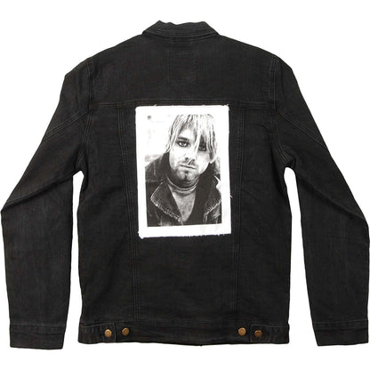 Kurt Cobain Photo Patch Denim Jacket Denim Jacket