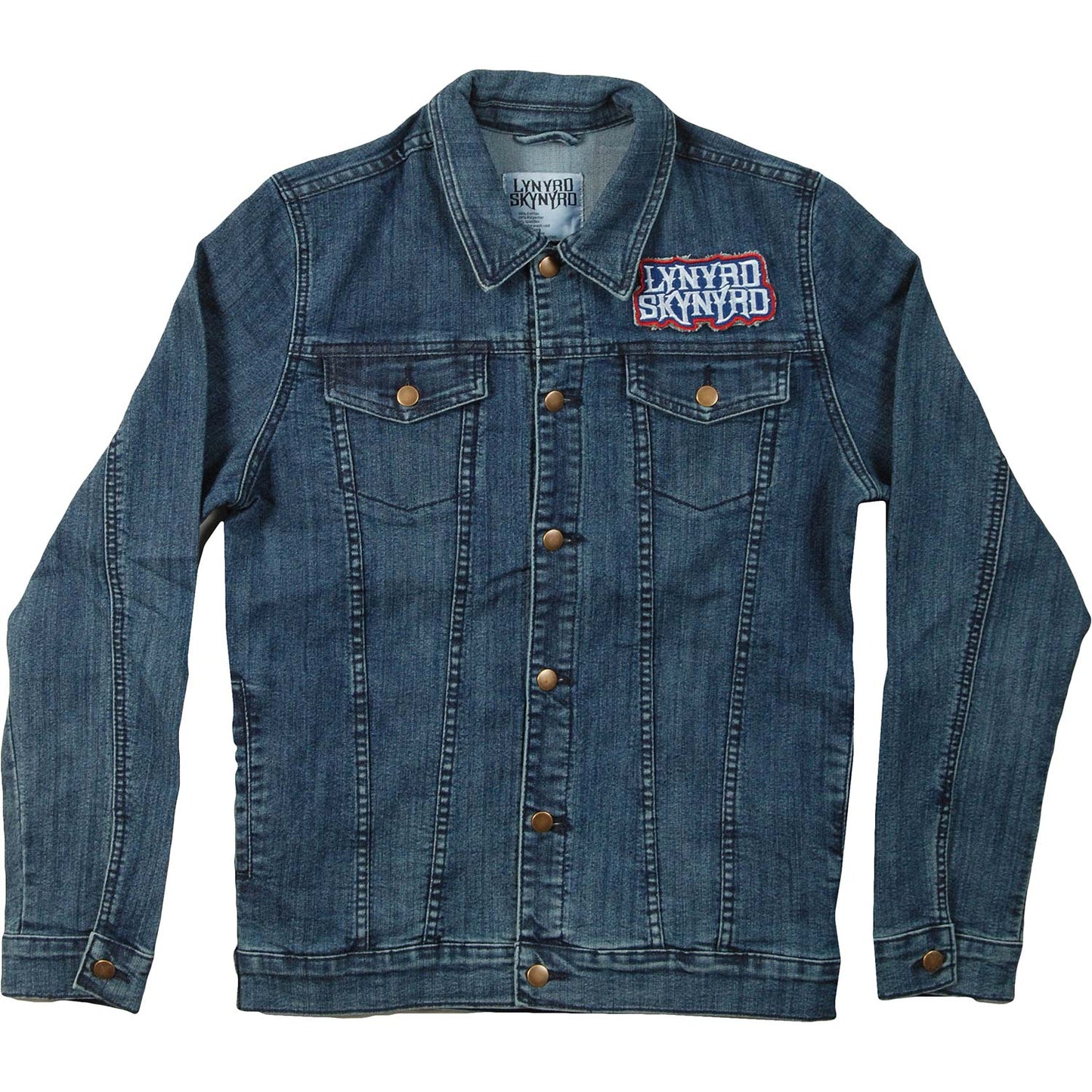 Biker Patch Denim Jacket Denim Jacket