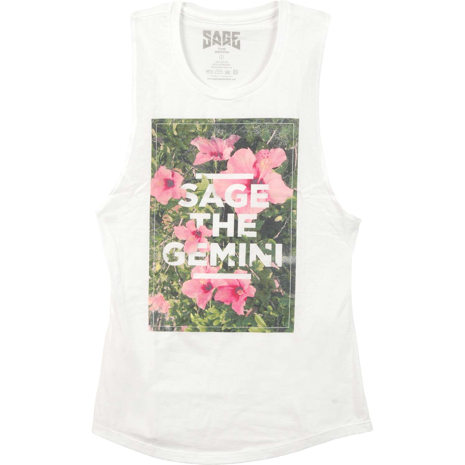 Flower Tank Mens Tank