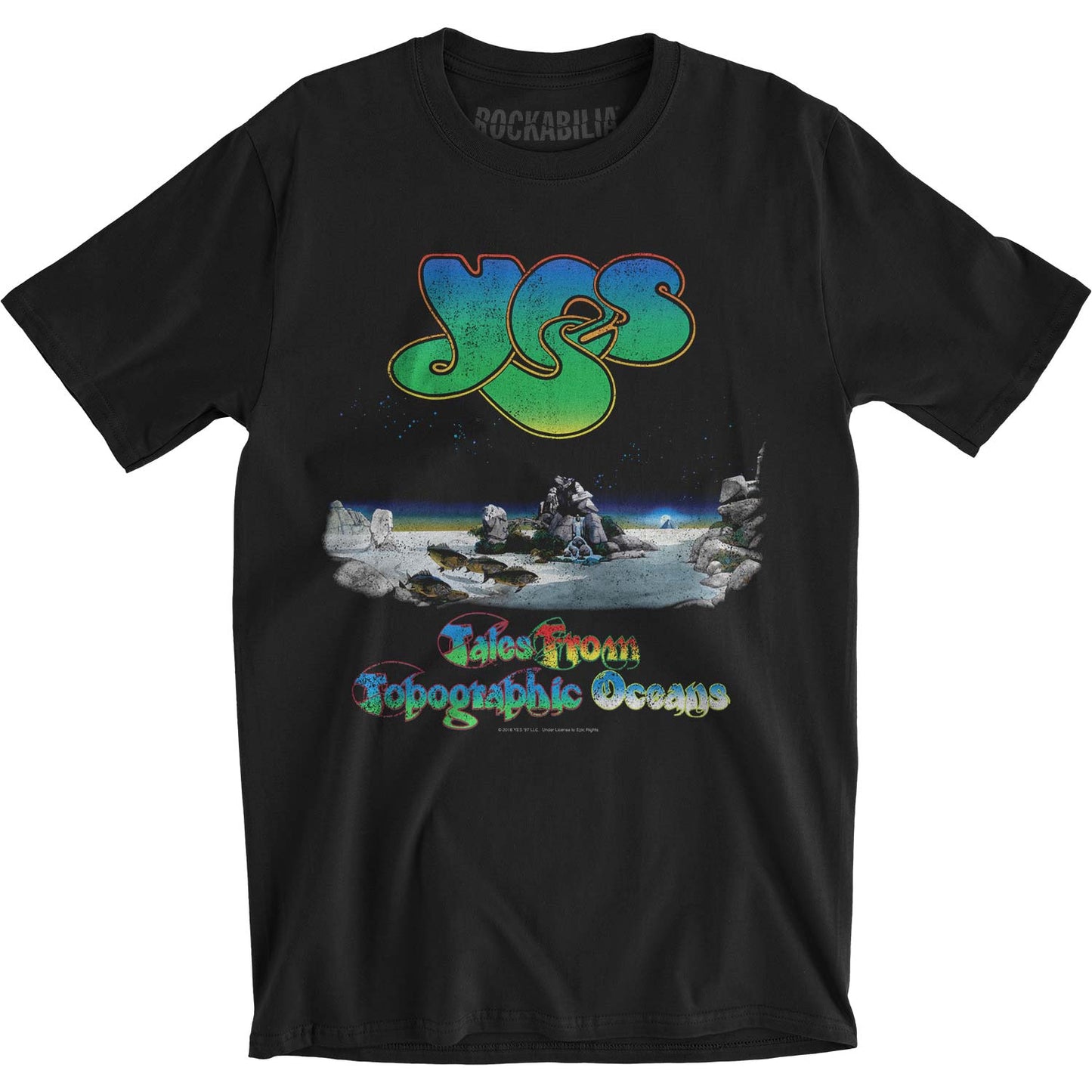 Topographic Oceans Slim Fit T-shirt