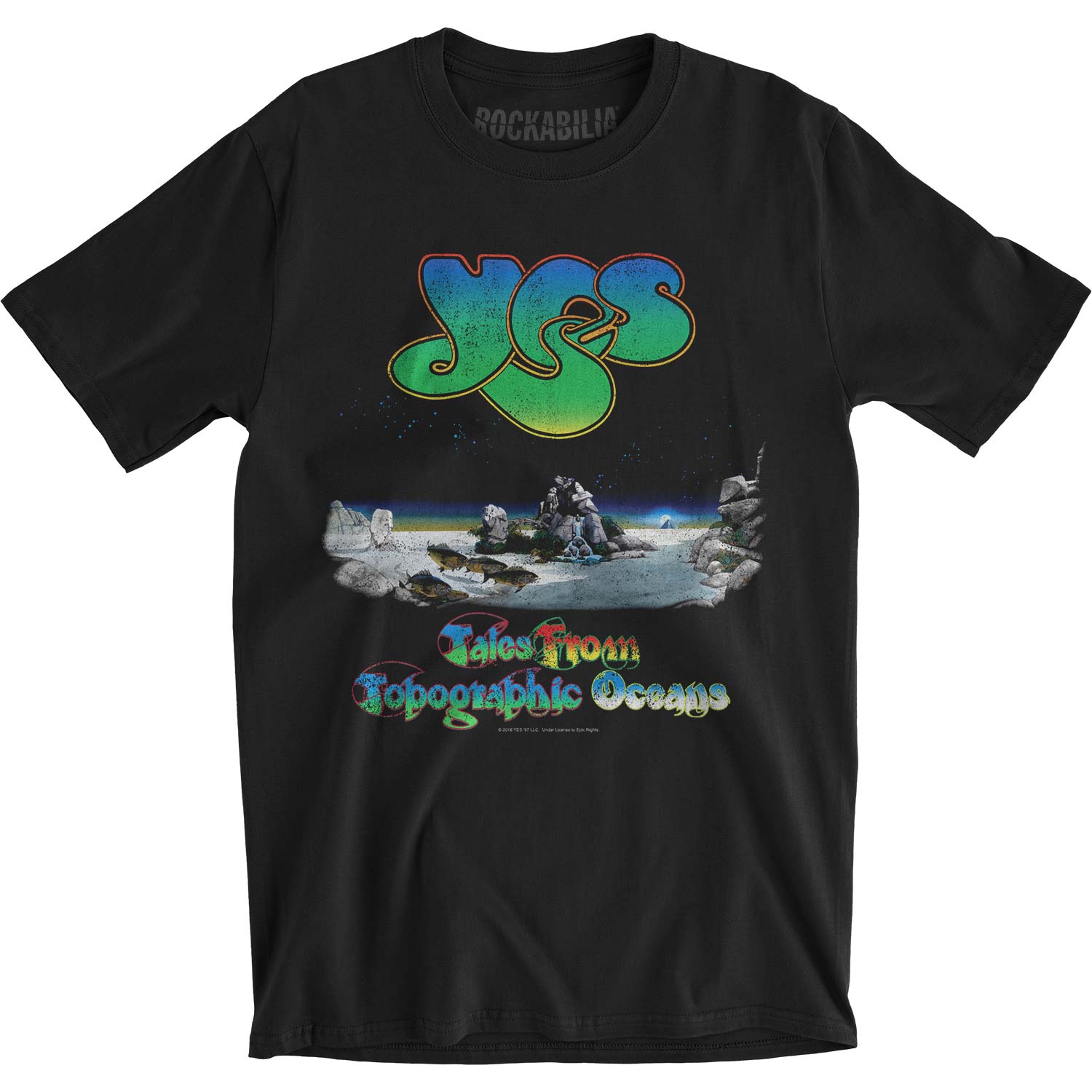Topographic Oceans Slim Fit T-shirt