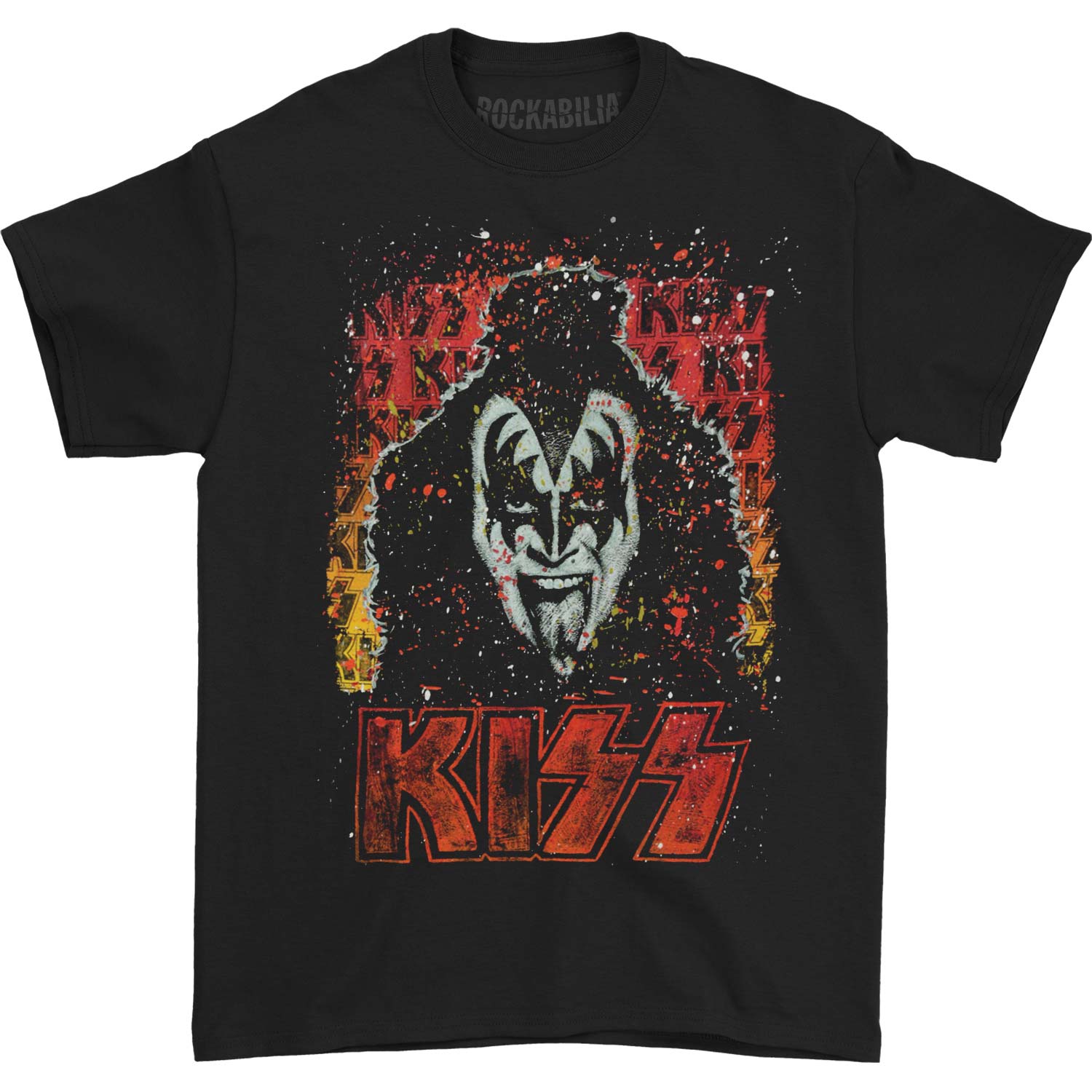 KISS Stephen Fishwick Men's "Face of the Demon" T-shirt