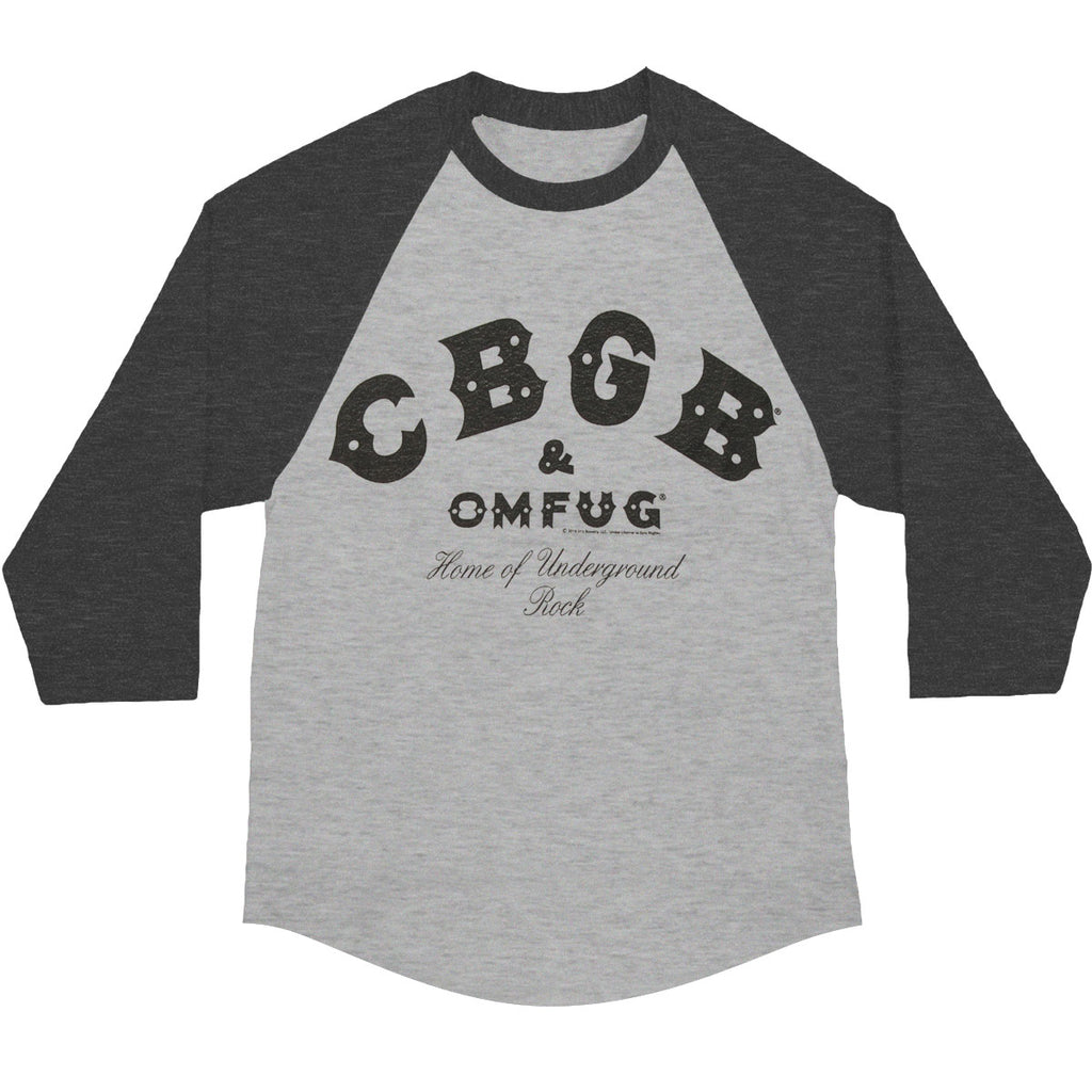 CBGB Logo Baseball Jersey 334067 | Rockabilia Merch Store