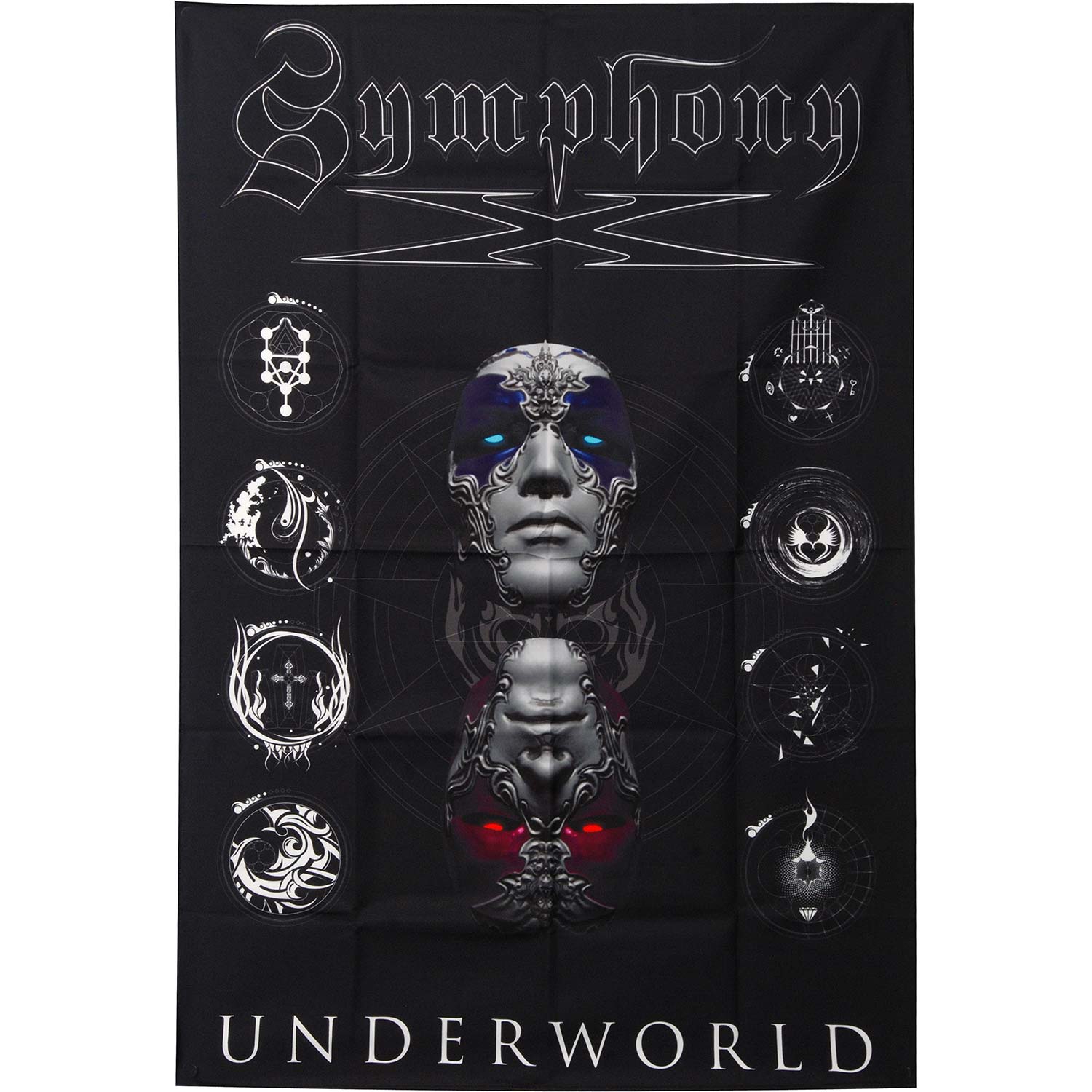 Symphony X Underworld Album Cover Textile Flag Poster Flag