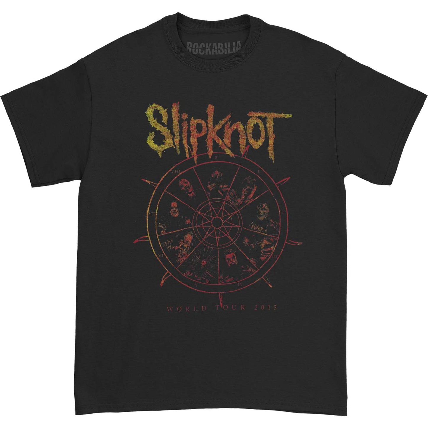 Slipknot Clock 2015 World Tour T-shirt